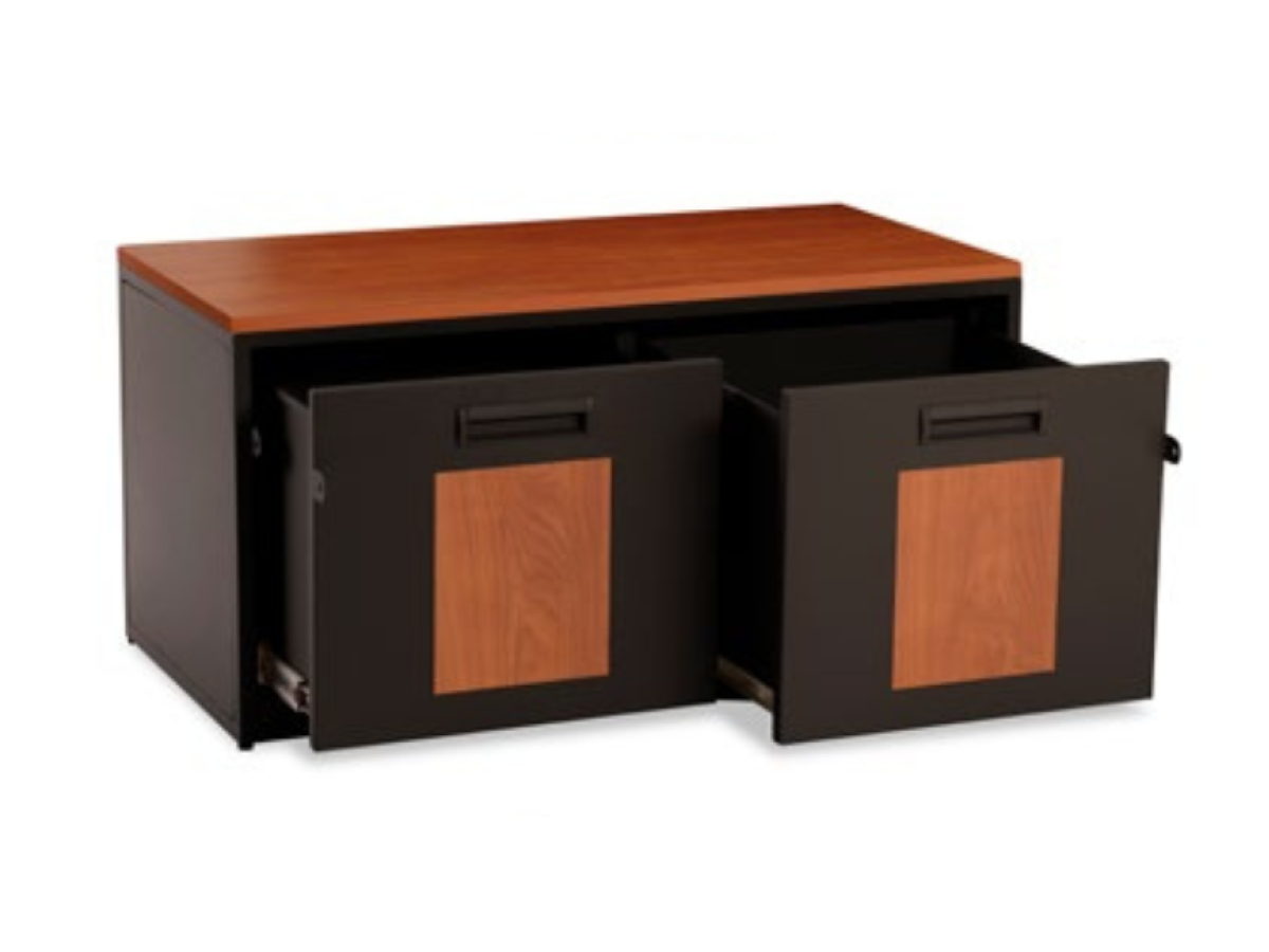 Under Bed Storage with Wood Grain Accents - SWS Group