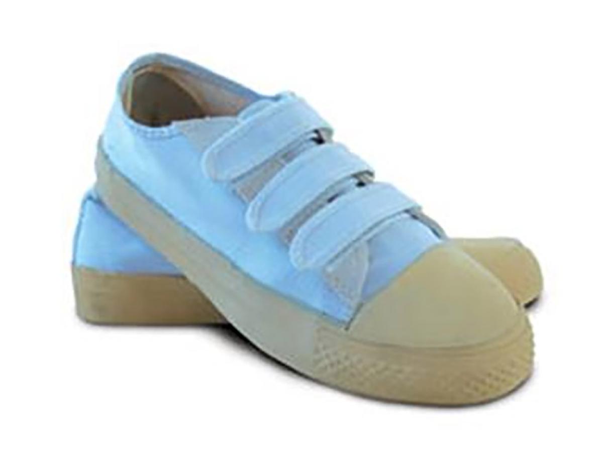 Canvass Oxford Shoes With Velcro Straps - SWS Group