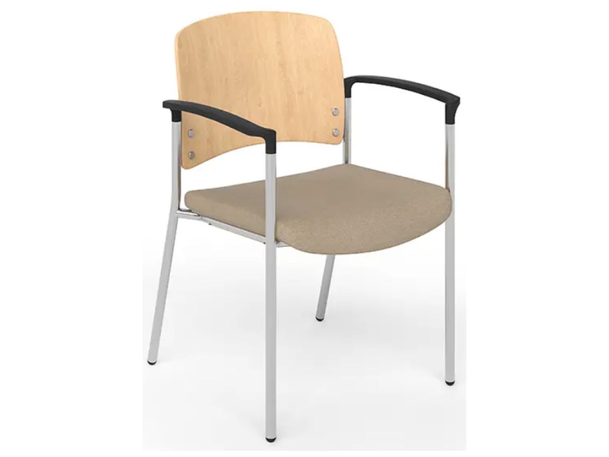 Dining Chair with Solid Wood Back - SWS Group