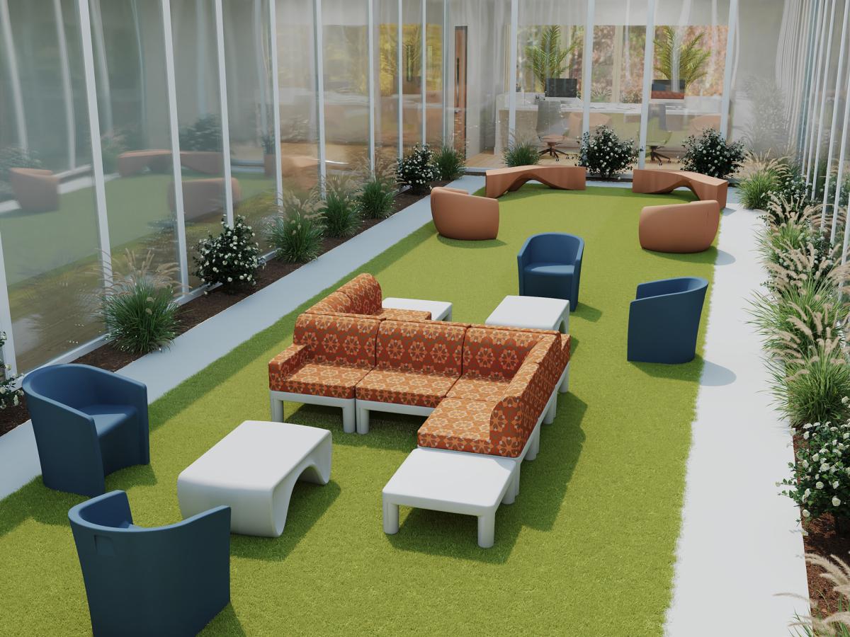 Outdoor Furniture for Behavioural Healthcare - SWS Group