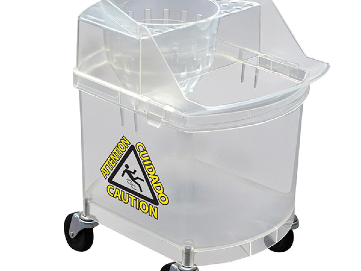 Transparent Mop Bucket for Healthcare Settings - SWS Group
